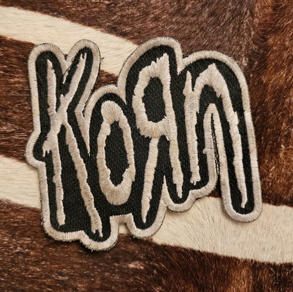 Y2K Vintage KoRn Patch 2003 Giant Lougefly Embroidered Nu Metal Band Patch